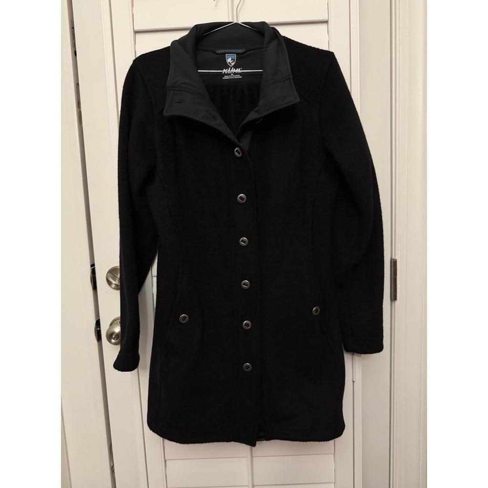Kuhl Savina women's sweater jacket made from an Alfpaca blend fleece - Picture 2 of 8